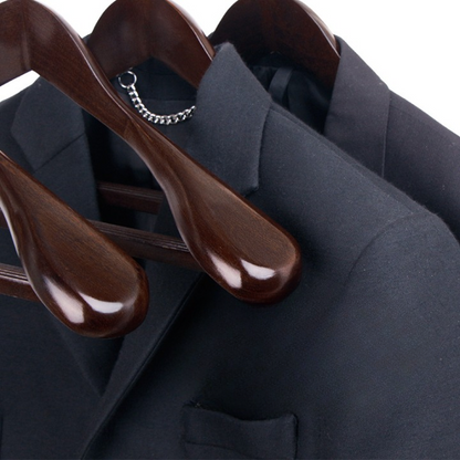 Premium Wooden Hangers with Classic Style