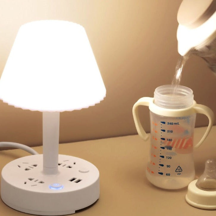 Stylish Phone Stand Blue Light Desk Lamp