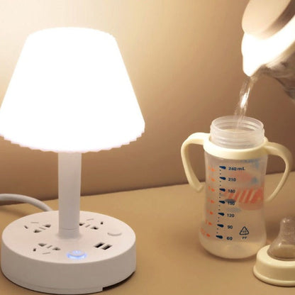 Stylish Phone Stand Blue Light Desk Lamp