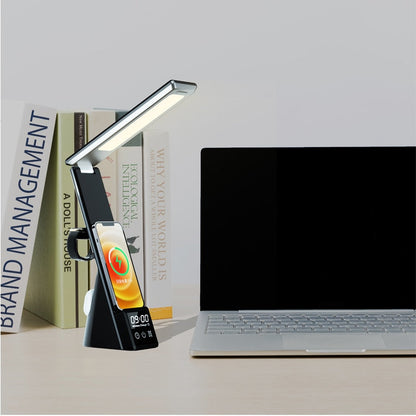 Table Lamp with Fast Wireless Charging