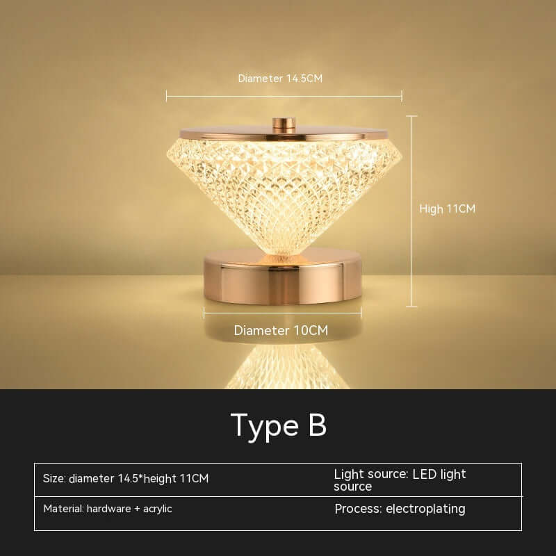 Compact LED Table Night Light