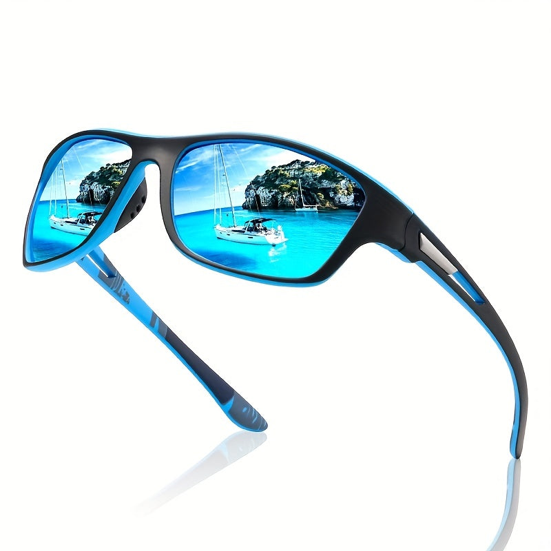 Men's Polarized Sports Sunglasses with UV Protection