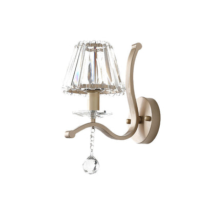 Elegant Gold Cone Wall Lamp