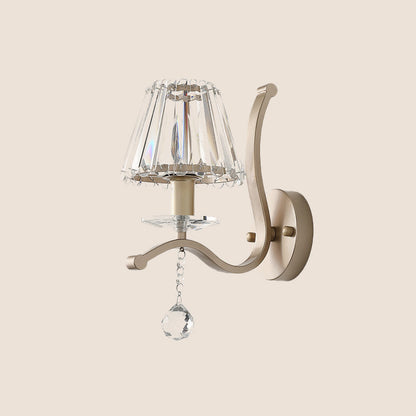 Elegant Gold Cone Wall Lamp