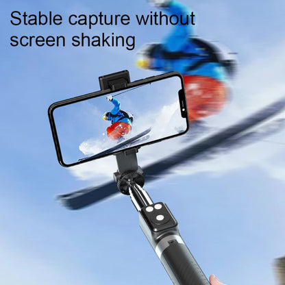 Portable 6in1 Selfie Stick With LED Light