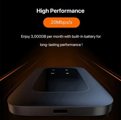 Compact 4G LTE Mobile WiFi Hotspot Router