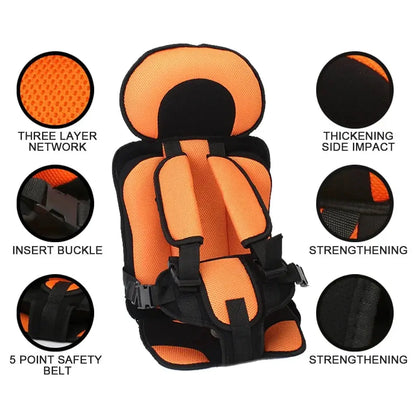 Compact Kids Travel Car Booster Seat - Cofik