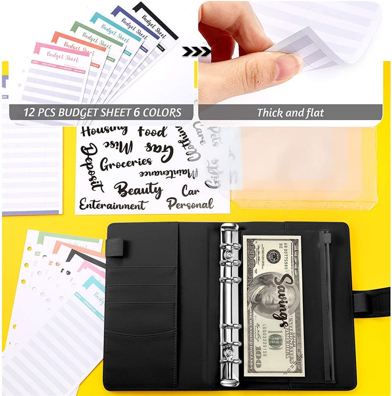 Budget Friendly Cash Organizer Binder Book