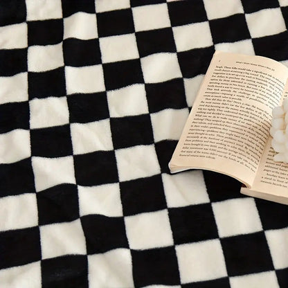Cozy Plaid Throw Blanket for Home and Bed - Cofik
