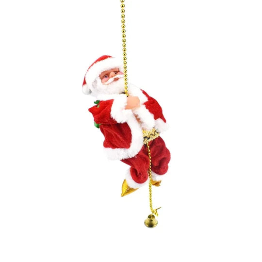 Fun Christmas Climbing Santa Decoration
