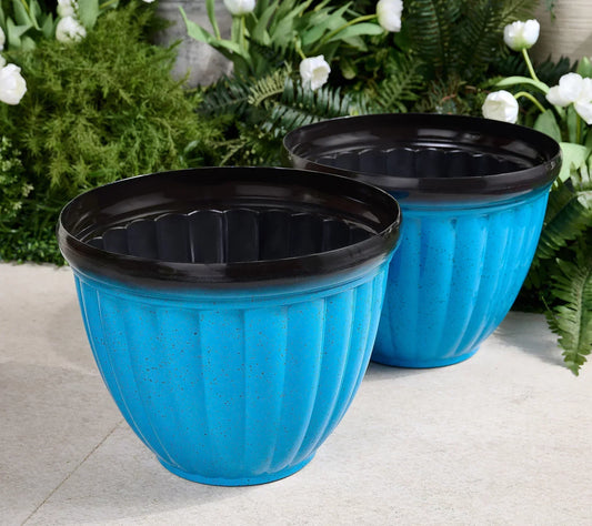 Airy Garden Planter with Dual Drain Holes - Cofik