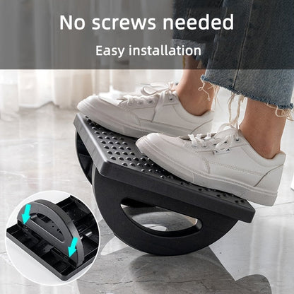 Comfortable Adjustable Foot Rest with Non Slip Base