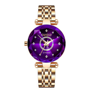 Ladies Glittering Silver Tone Watch