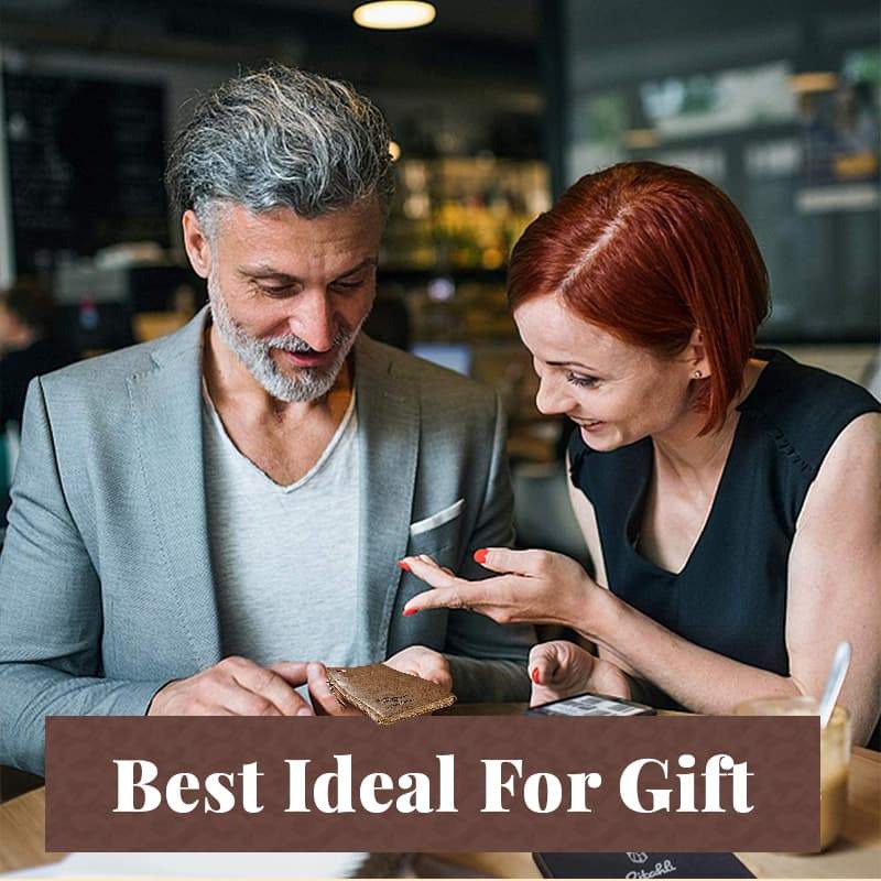 Secure Men's PU Leather RFID Wallet