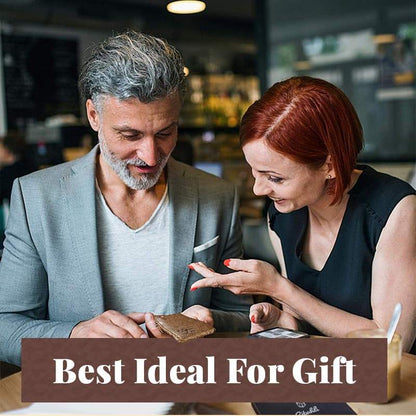 Secure Men's PU Leather RFID Wallet