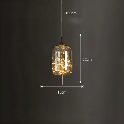 Stylish LED Hanging Star Light Fixture