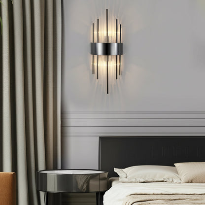 Modern Stainless Steel LED Wall Sconce 24in Dimmable Light