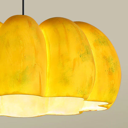 Natural Resin Gourd Hanging Lamp