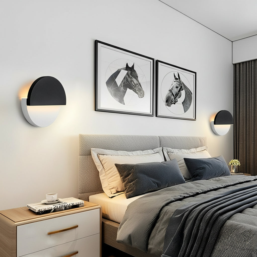 Modern Round LED Wall Light
