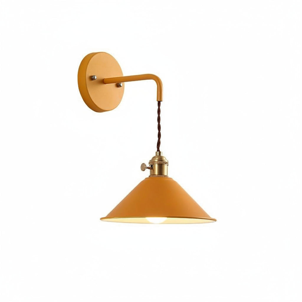 Modern LED Wall Light – Sleek Aluminum Black Gold
