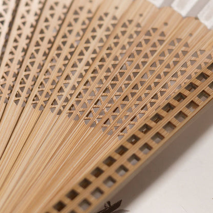 Natural Bamboo Silk Handheld Fan