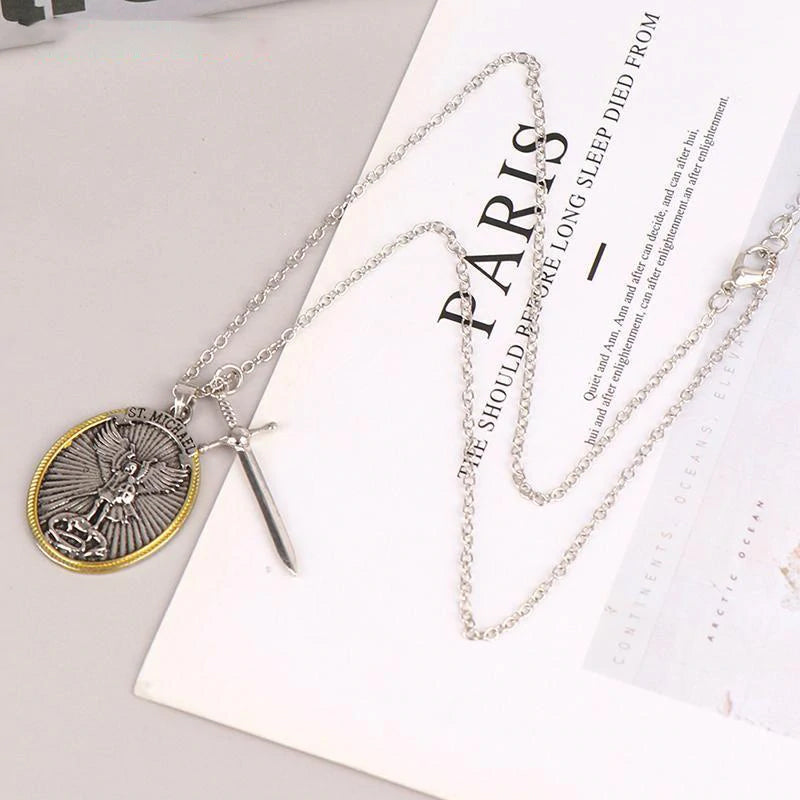 Protective Archangel Michael Necklace
