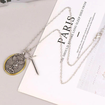 Protective Archangel Michael Necklace