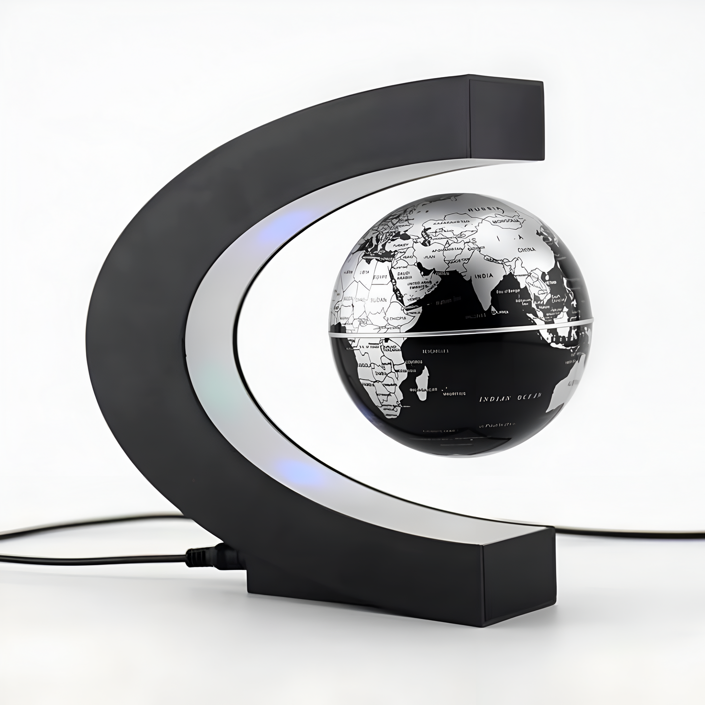 Sleek Magnetic Floating Orb Lamp