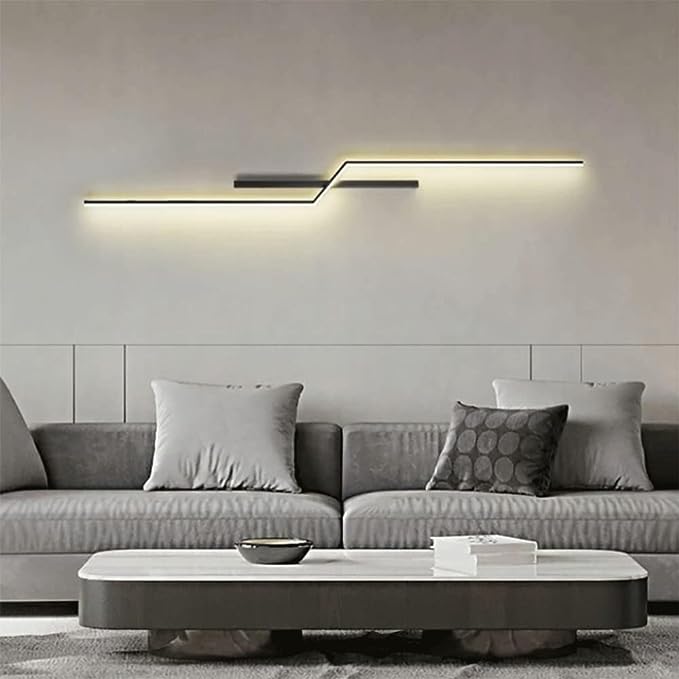 Slim LED Contemporary Wall Light Fixture