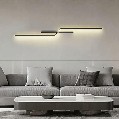 Slim LED Contemporary Wall Light Fixture