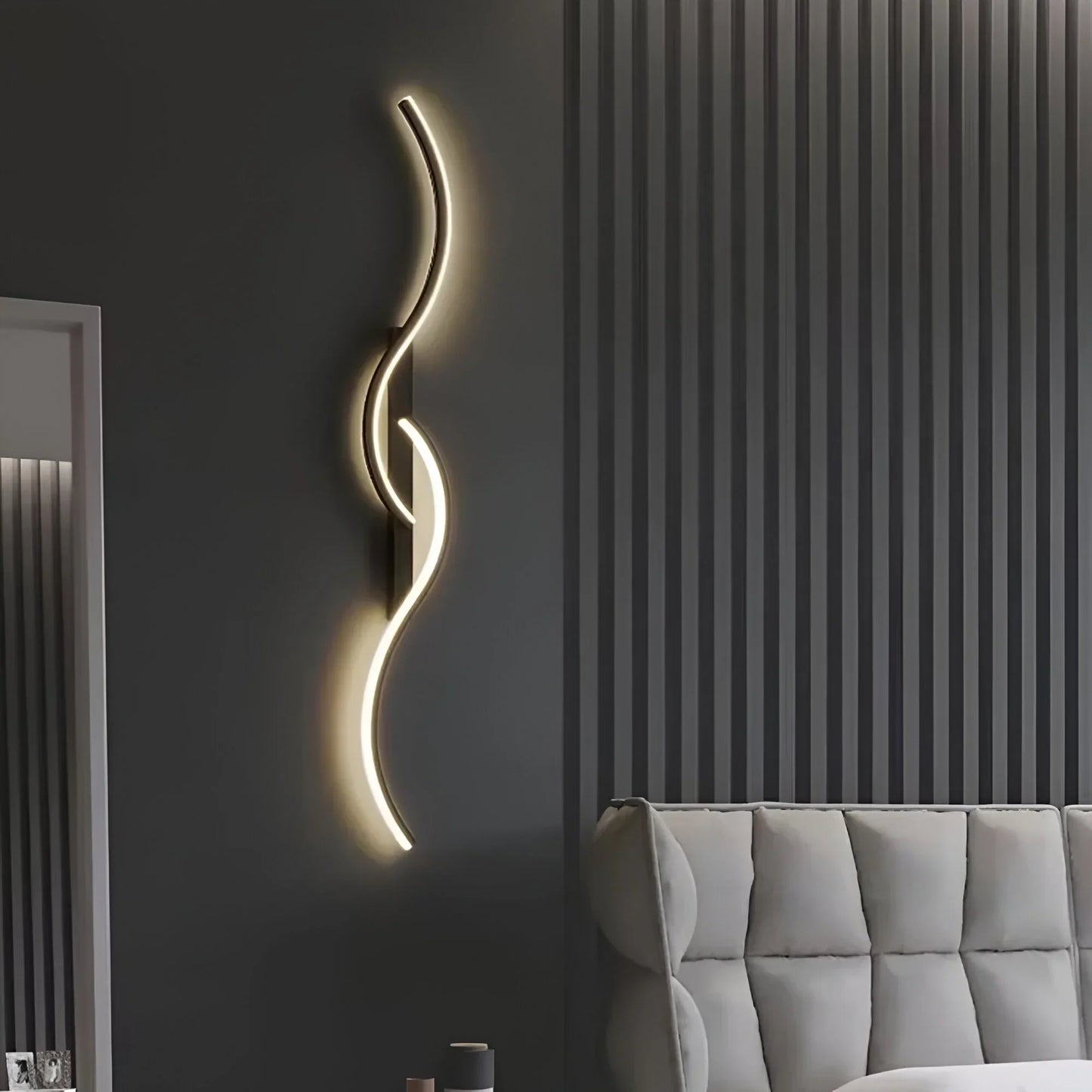 Contemporary Arc Wall Lamp for Home Lighting