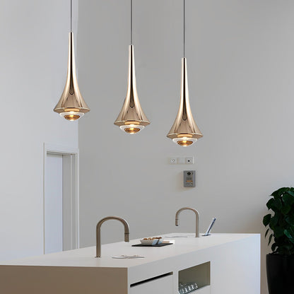 Sleek Modern Adjustable LED Ceiling Chandelier