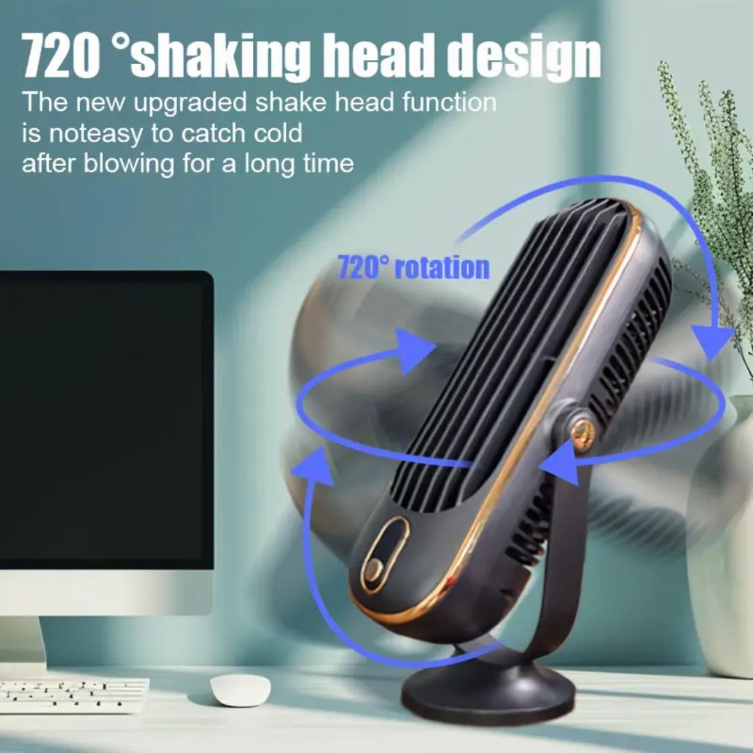 Silent Compact Office Fan