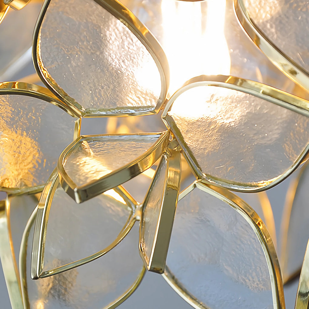 Elegant Floral Soft LED Pendant Light Fixture - Cofik