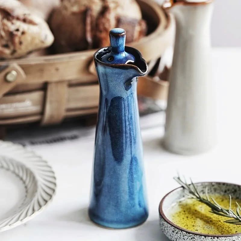 Minimalist Ceramic Spice Oil Jar - 120ml - Cofik