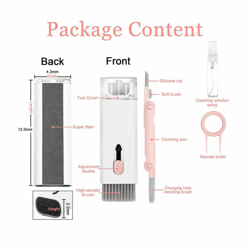 Premium 7-in-1 Tech Cleaning Tool Kit