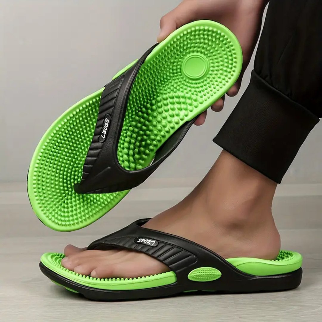Relaxing Shiatsu Foam Slippers