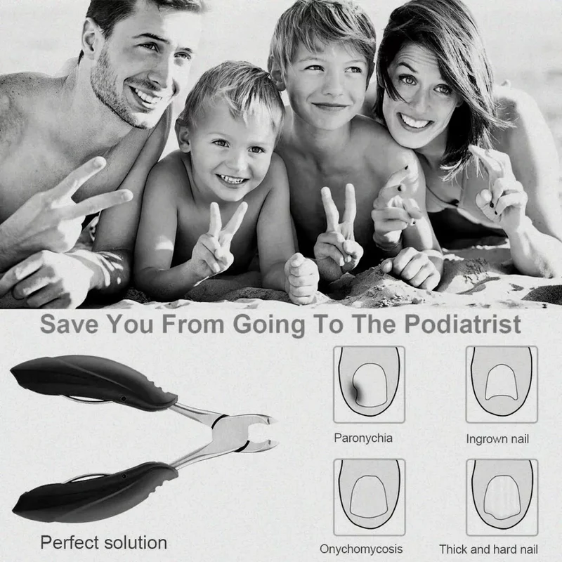 Easy Grip Toenail Clipper for Thick Nails
