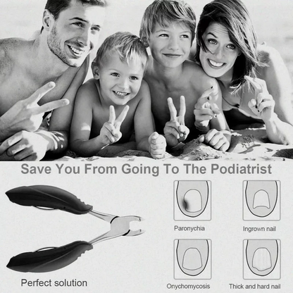 Easy Grip Toenail Clipper for Thick Nails