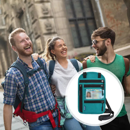 Secure Travel Wallet with RFID Passport Holder