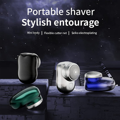 Compact Travel USB Rechargeable Shaver