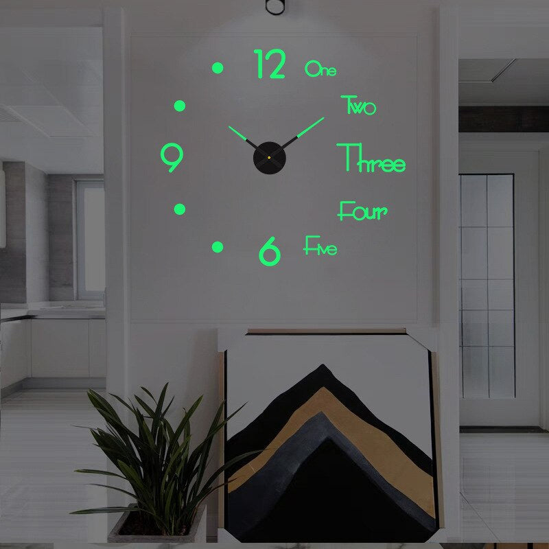 Unique Large Decorative Wall Clock