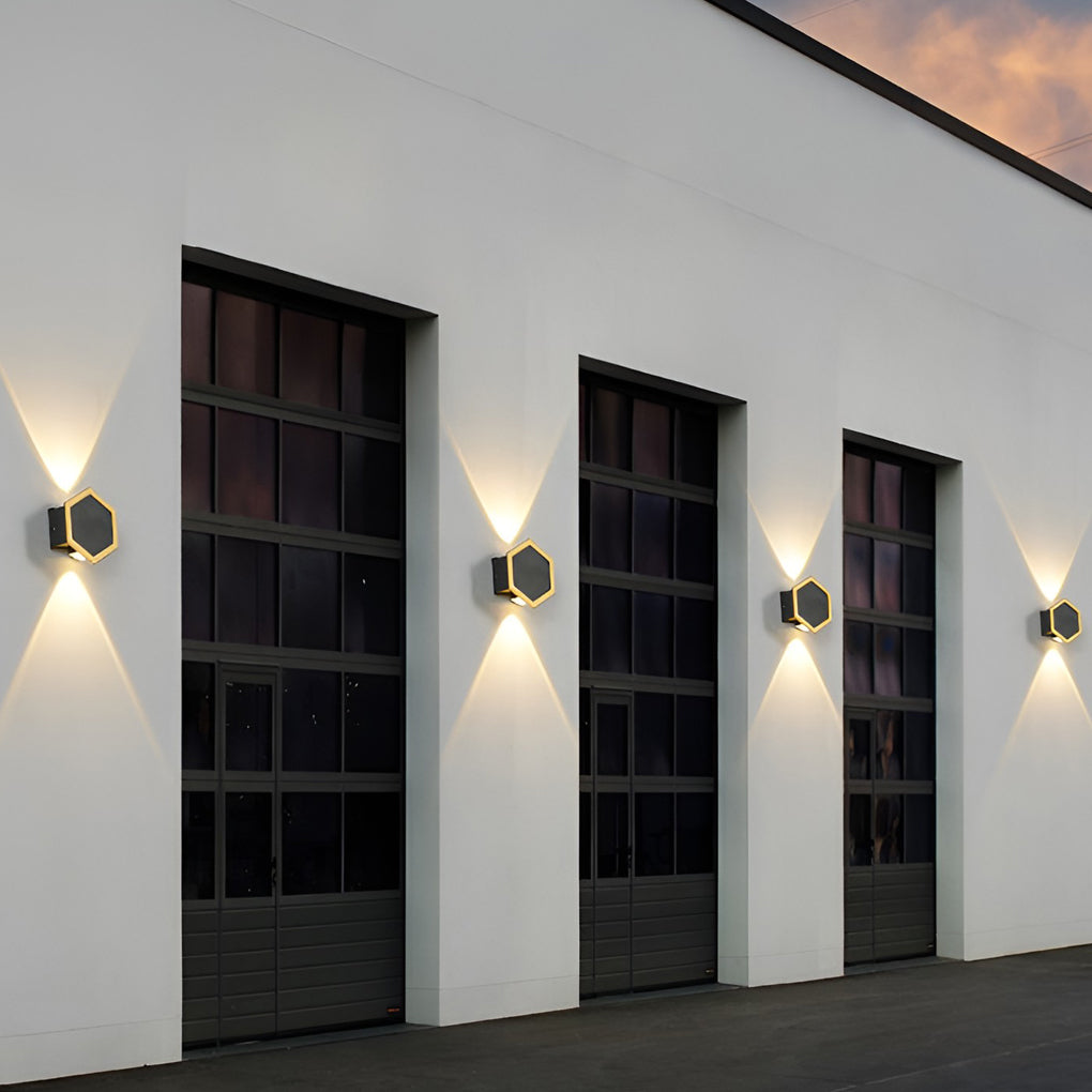 Outdoor LED Wall Light Waterproof Up Down Spotlight - Cofik