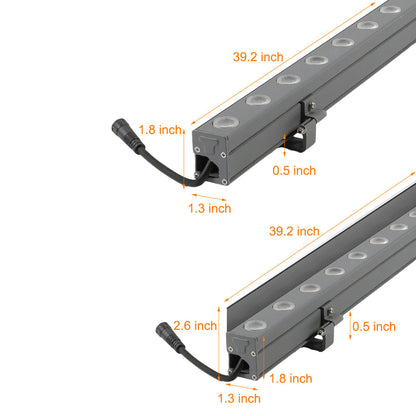 Outdoor LED Wall Lights with Adjustable Arm