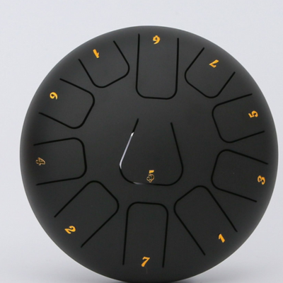 Metal Tongue Drum for Mindful Meditation Practice