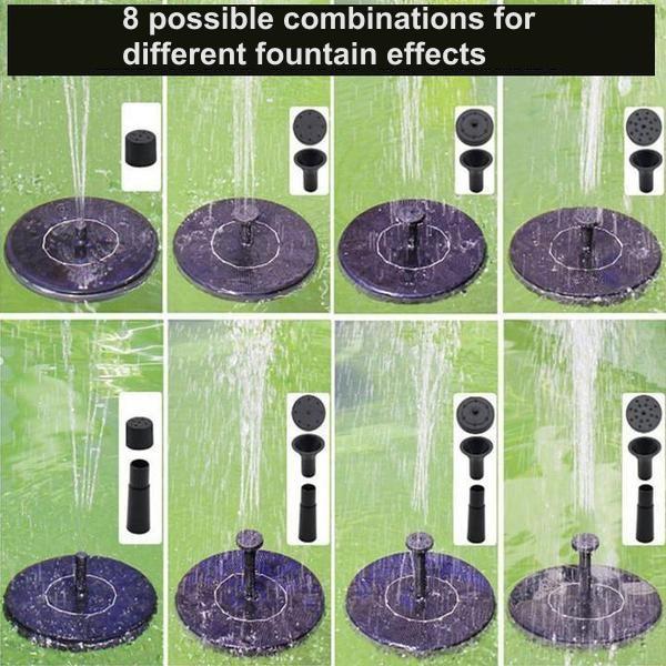 Solar Powered Garden Fountain for Outdoor Floors