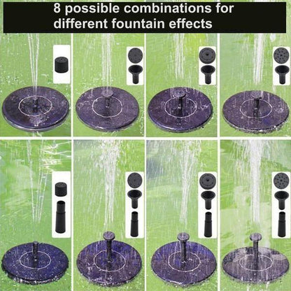 Solar Powered Garden Fountain for Outdoor Floors