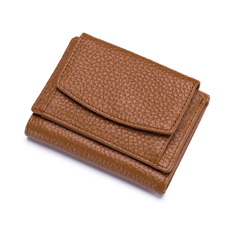 Slim Leather RFID Blocking Wallet