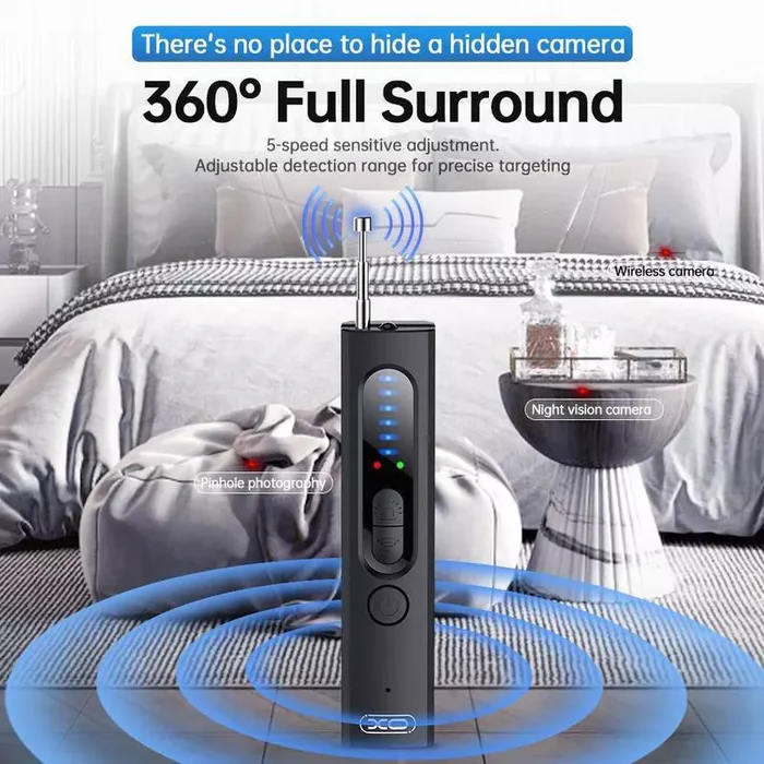 Personal Spy Detector & GPS Tracker Finder Device