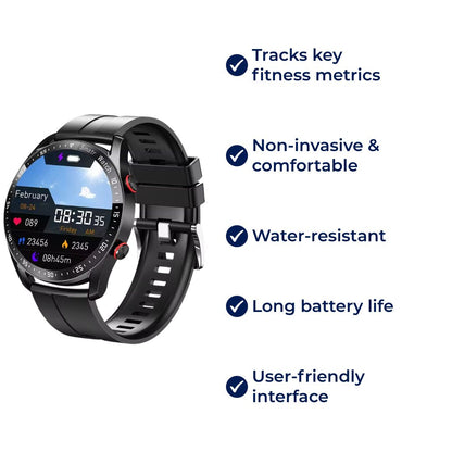 Accurate Fitness Tracker Smartwatch - GPS Heart Rate Monitor